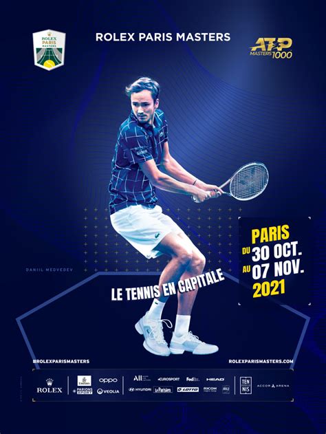 rolex paris masters 2021 joueur|tennis paris masters live stream.